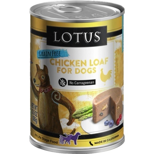 ロータス　ドッグチキンローフ355ｇ