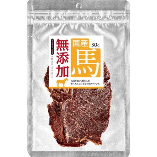 無添加　馬肉　スライス　ハード