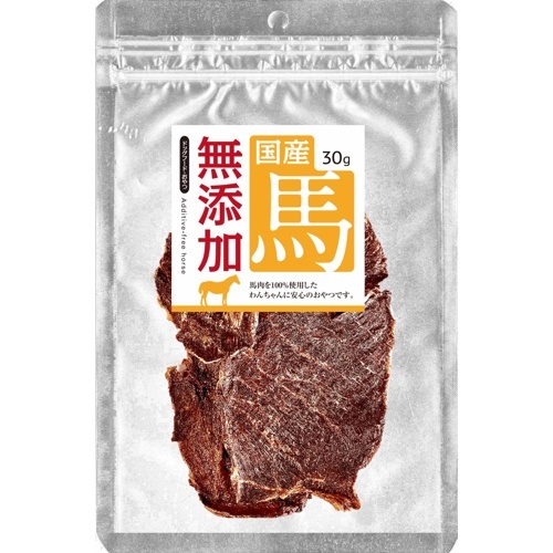 無添加　馬肉　スライス　ハード