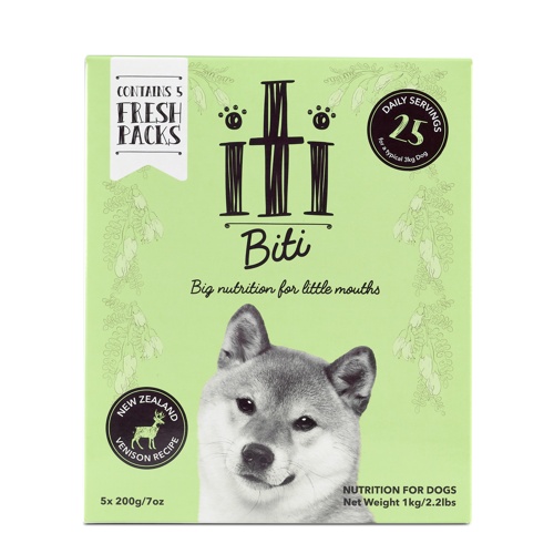 イティ　ドッグ　ベニソンディナー　１ｋｇ（２００ｇ×５）