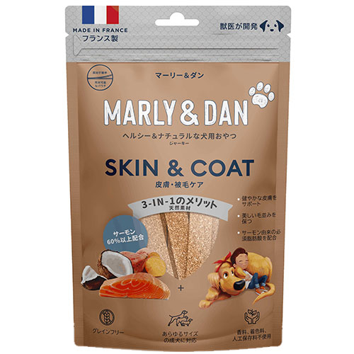 犬用ジャーキースナック　皮膚・被毛ケア80ｇ
