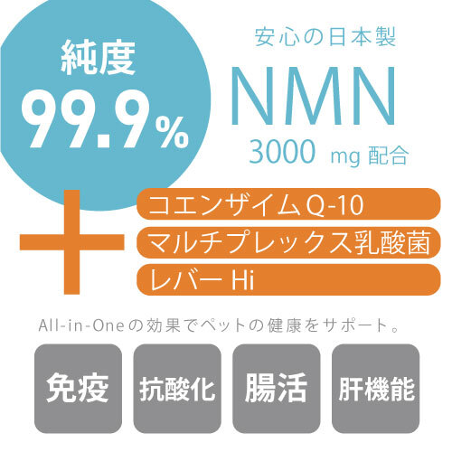 ９９９　ｆｏｒ　ＰＥＴ　ＮＭＮ　６０粒