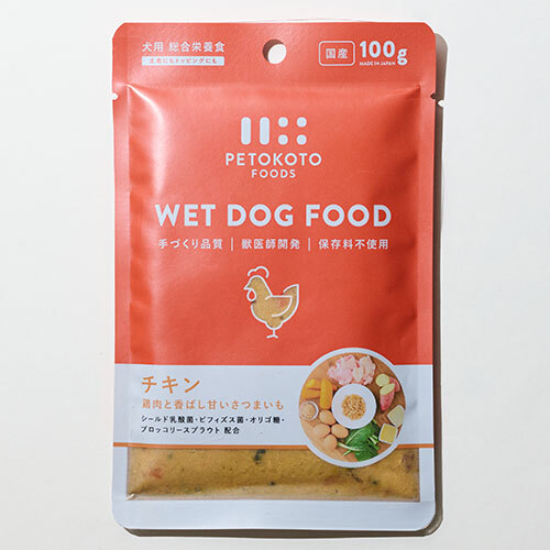 ﾍﾟﾄｺﾄ ｳｪｯﾄﾄﾞｯｸﾞﾌｰﾄﾞ ﾁｷﾝ 100g