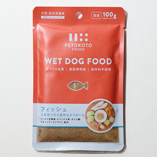 ﾍﾟﾄｺﾄ ｳｪｯﾄﾄﾞｯｸﾞﾌｰﾄﾞ ﾌｨｯｼｭ 100g