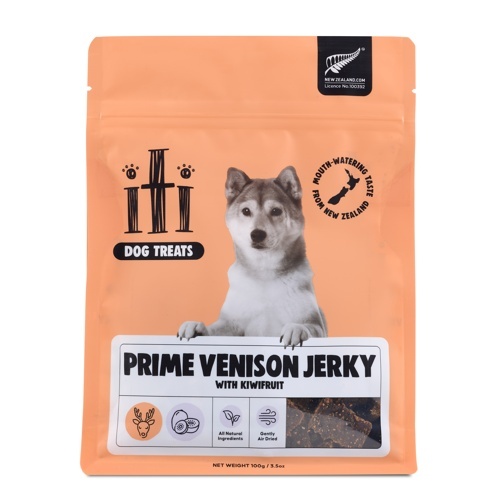 イティ　ドッグトリーツ　ベニソンジャーキー　エイジングケア　　１００ｇ