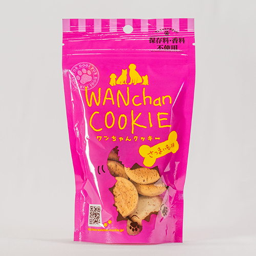 ワンちゃんクッキー　スタンド　さつまいも味