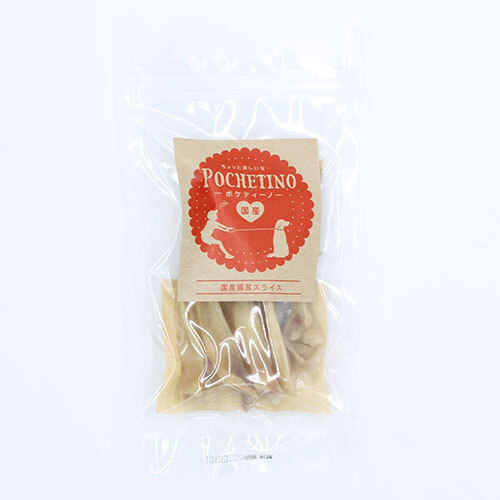 ポケティーノ　国産豚耳スライス　40ｇ