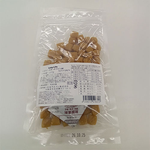 ロングライフ　ふるっとダイスＤＥバナナミルク　１００ｇ