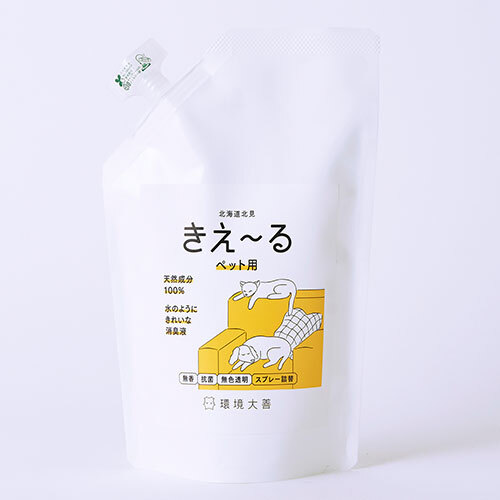モールサイト掲載禁止　きえ～るＤペット用詰替　500ml