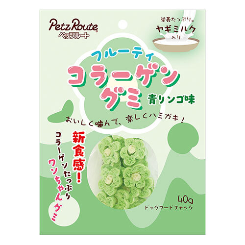 フルーティコラーゲングミ青リンゴ味40g