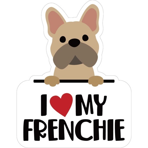 ステッカーパックＬアイラブフレンチブル