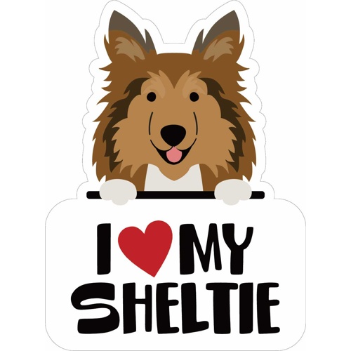 ステッカーパックＬアイラブシェルティー