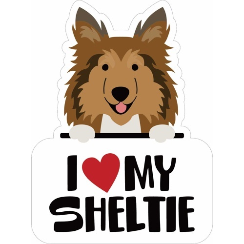 ステッカーパックＬアイラブシェルティー