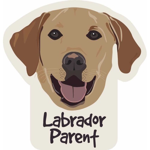 ステッカーパック　Ｓ　ラブラドールペアレント