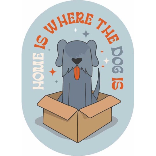 ステッカーパック　Ｓ　ホームイズドッグ