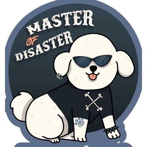 ステッカーパック　Ｓ　マスターオブディザスタードッグ