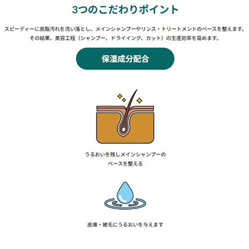 ゾイック　ベースメイクシャンプー　１７００ｍｌ