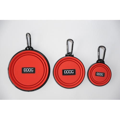 ドゥーグ　ハンディウォーターボウル　ミニ　レッド