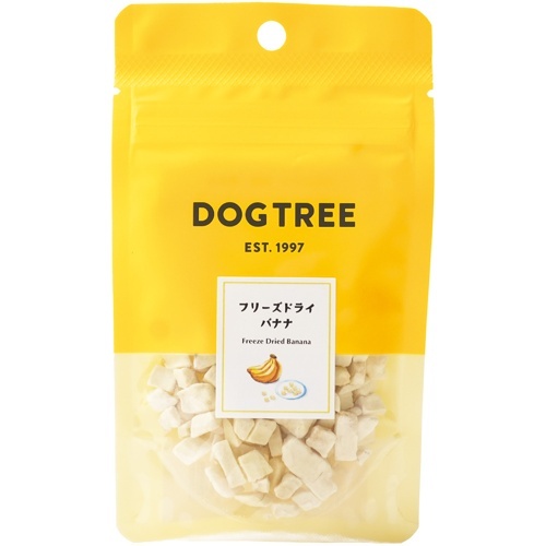 ドッグツリー フリーズドライ バナナ S 7g