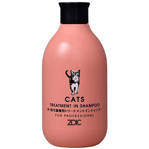 ゾイック　Ｎ　キャッツ　トリートメントインシャンプー　ショート（中・短毛猫種用）　３００ｍｌ