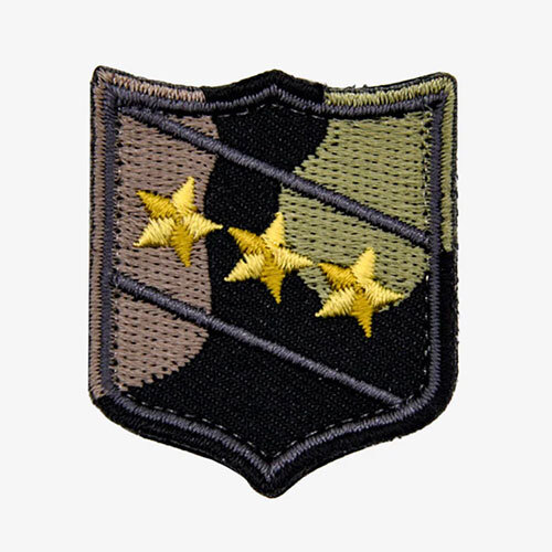 スリースターズメダル　パッチ