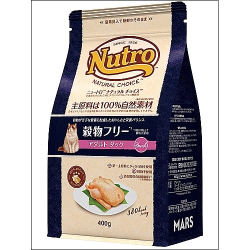 ニュートロナチュラルチョイス　穀物フリー猫用　アダルトダック　400g