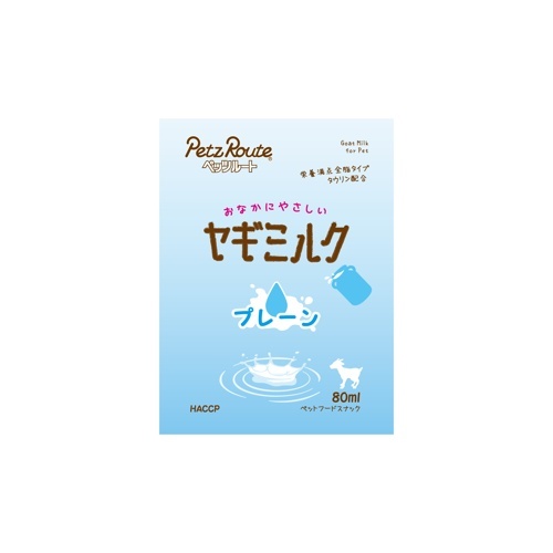 PETZ おなかにやさしいﾔｷﾞﾐﾙｸ ﾌﾟﾚｰﾝ 80ml