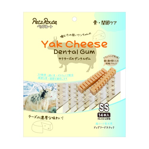 PETZ ﾔｸﾁｰｽﾞのﾃﾞﾝﾀﾙｶﾞﾑSS 骨･関節ｹｱ 14本