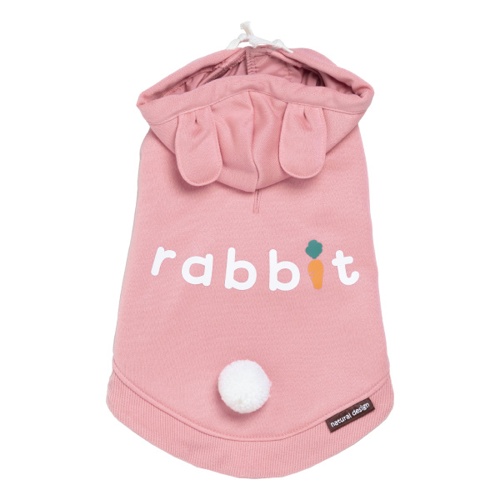 アニマルパーカー　ピンク　Ｌ