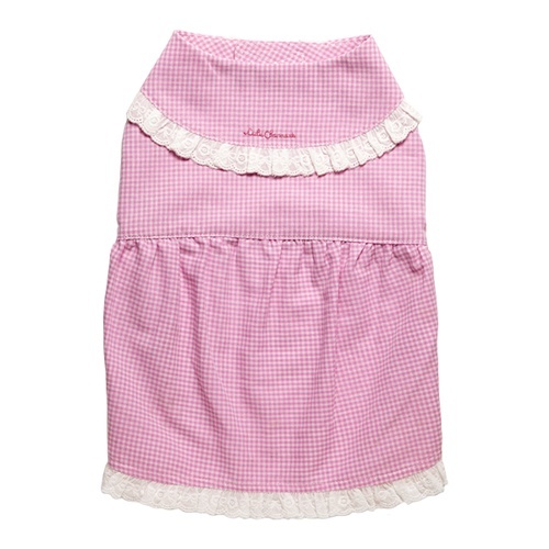 チェック柄ワンピース　ピンク　Ｍ