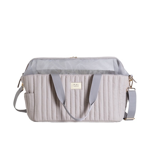 ペットキャリー　バンビーノ　グレー