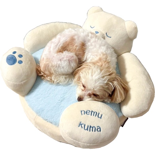 ねむくまベッド　しろくま