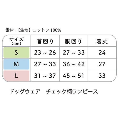 チェック柄ワンピース　グリーン　Ｓ