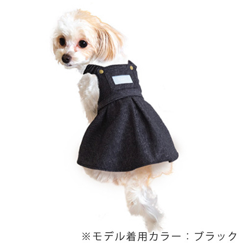 デニムワンピース　ネイビー　Ｌ