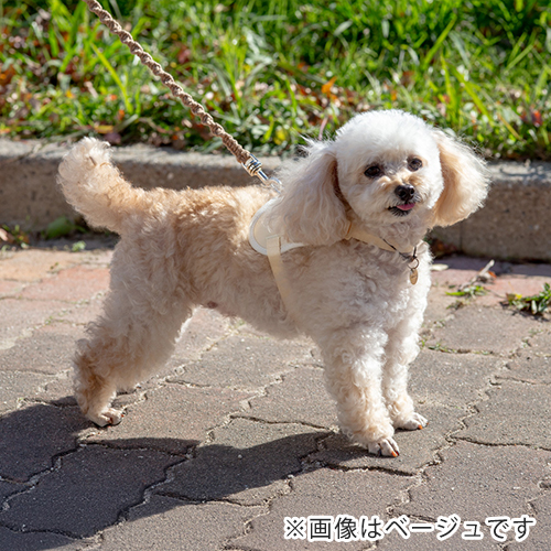 骨型ハーネス　ピンクベージュ　Ｓ