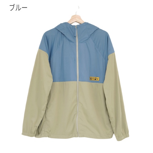 ﾕﾆｾｯｸｽ ｵｰﾙｳｪｻﾞｰﾌｰﾄﾞｼﾞｬｹｯﾄ ﾌﾞﾙｰ L