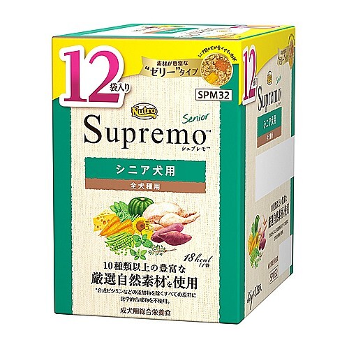 ニュートロ　シュプレモ　シニア犬用　ミニ　パウチ　１２Ｐマルチパック