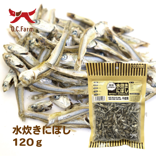 オーシーファーム　水炊き煮干し１２０ｇ