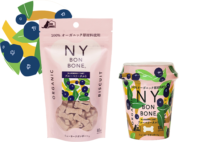 ニューヨークボンボーン（NY BON BONE）ブルーベリータルト